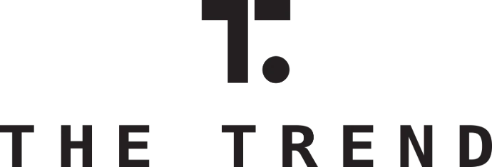 the trend logo black